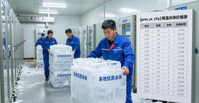 富阳区降温冰块多少钱一吨？本地制冰厂报价来了