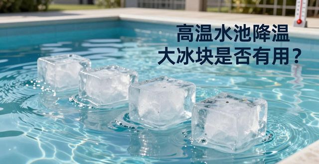 富阳区高温水池降温大冰块,到底管不管用?